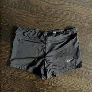 NIKE BLACK DRI-FIT ATHLETIC SHORTS